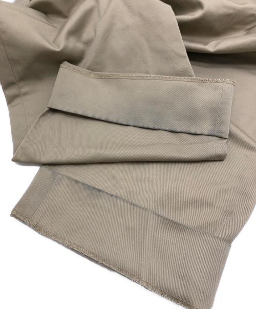 J.PRESS（ジェイプレス）J.PRESS (ジェイプレス) Dickies (ディッキーズ) タックワークパンツ ベージュ サイズ:0(71CM)の古着・服飾アイテム