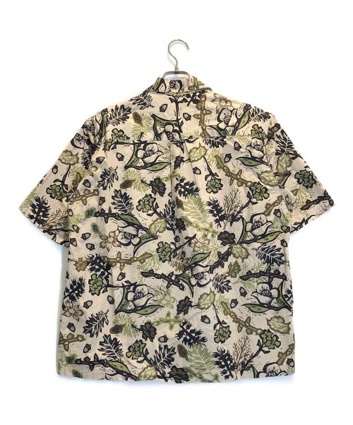 THE NORTHFACE PURPLELABEL（ザ・ノースフェイス パープルレーベル）THE NORTHFACE PURPLELABEL (ザ・ノースフェイス パープルレーベル) Botanical Print H/S Shirt ベージュ サイズ:Sの古着・服飾アイテム