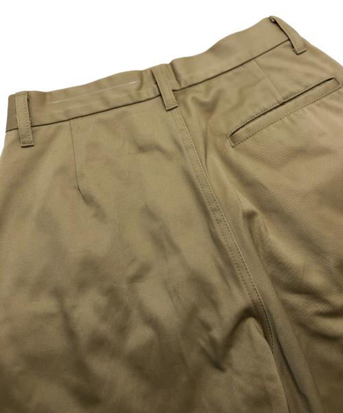 Cliche（クリシェ）Cliche (クリシェ) EX WIDE TROUSERS ベージュ サイズ:Sの古着・服飾アイテム