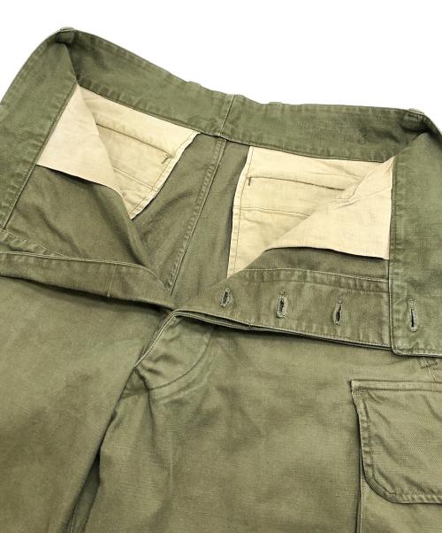 French Army（フランス軍）French Army (フランス軍) M47カーゴパンツ カーキ サイズ:23表記(M-Lサイズ)の古着・服飾アイテム