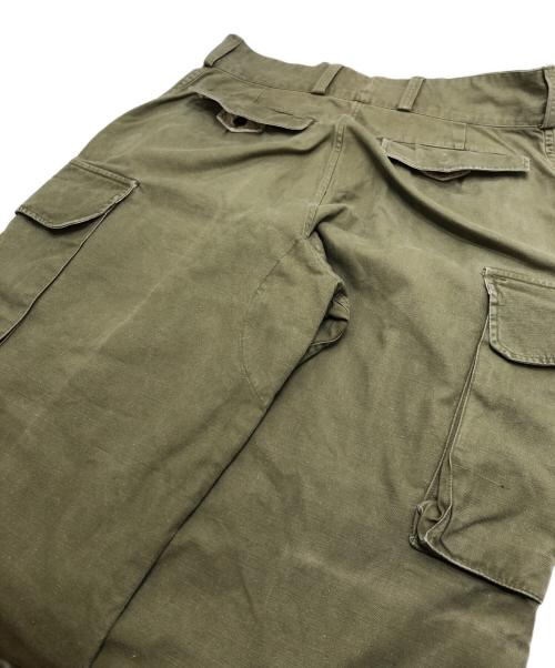 French Army（フランス軍）French Army (フランス軍) M47カーゴパンツ カーキ サイズ:23表記(M-Lサイズ)の古着・服飾アイテム