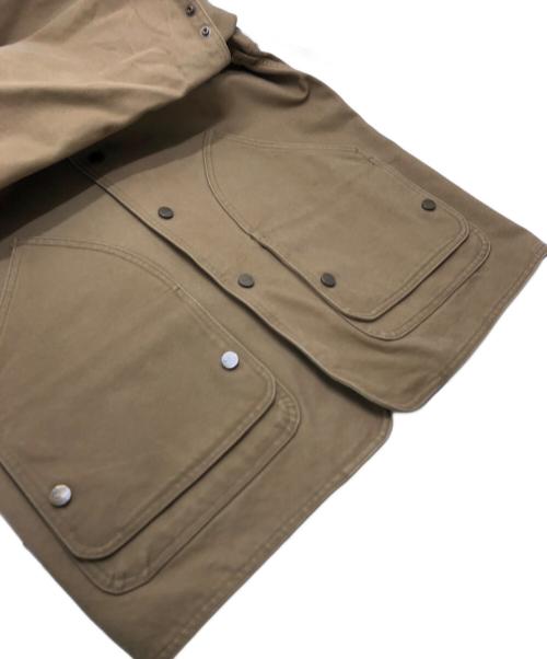 WOOLRICH（ウールリッチ）WOOLRICH (ウールリッチ) CORDURA CANVAS HUNTING JACKET ブラウン サイズ:Sの古着・服飾アイテム