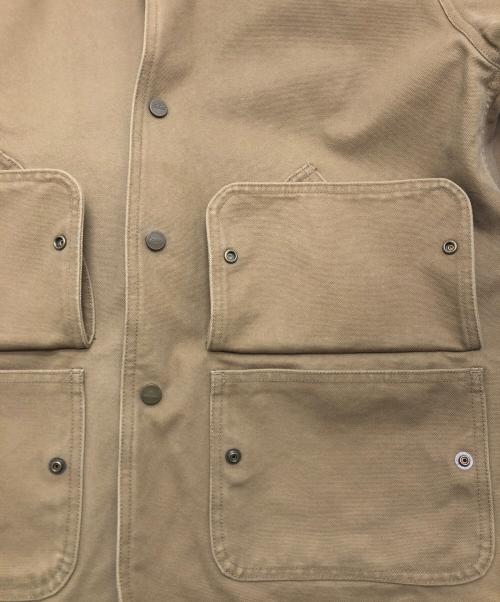 WOOLRICH（ウールリッチ）WOOLRICH (ウールリッチ) CORDURA CANVAS HUNTING JACKET ブラウン サイズ:Sの古着・服飾アイテム