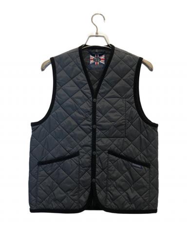 中古・古着通販】LAVENHAM (ラベンハム) キルティングベスト グレー