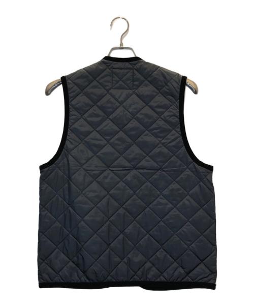 LAVENHAM（ラベンハム）LAVENHAM (ラベンハム) キルティングベスト グレー サイズ:38の古着・服飾アイテム