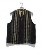 NIGEL CABOURNナイジェルケーボン）の古着「BLANKET ZIP VEST」｜グレー