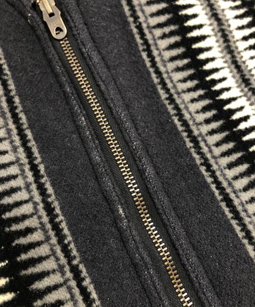 NIGEL CABOURN（ナイジェルケーボン）NIGEL CABOURN (ナイジェルケーボン) BLANKET ZIP VEST グレー サイズ:48の古着・服飾アイテム
