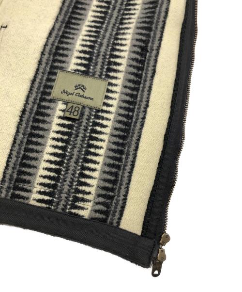 NIGEL CABOURN（ナイジェルケーボン）NIGEL CABOURN (ナイジェルケーボン) BLANKET ZIP VEST グレー サイズ:48の古着・服飾アイテム