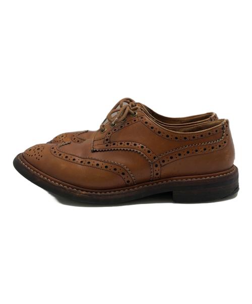 Tricker's（トリッカーズ）Tricker's (トリッカーズ) ウイングチップレザーシューズ ブラウン サイズ:不明の古着・服飾アイテム