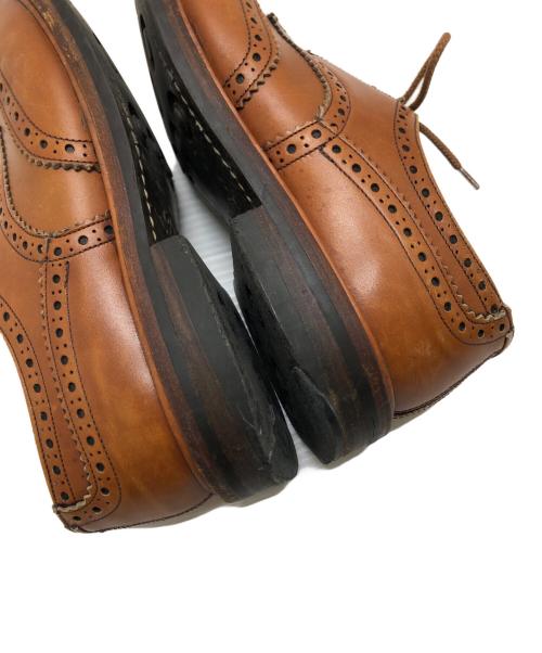 Tricker's（トリッカーズ）Tricker's (トリッカーズ) ウイングチップレザーシューズ ブラウン サイズ:不明の古着・服飾アイテム