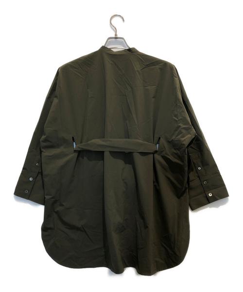 LE PHIL（ル フィル）LE PHIL (ル フィル) SOLOTEXブロードブラウス カーキ サイズ:Fの古着・服飾アイテム