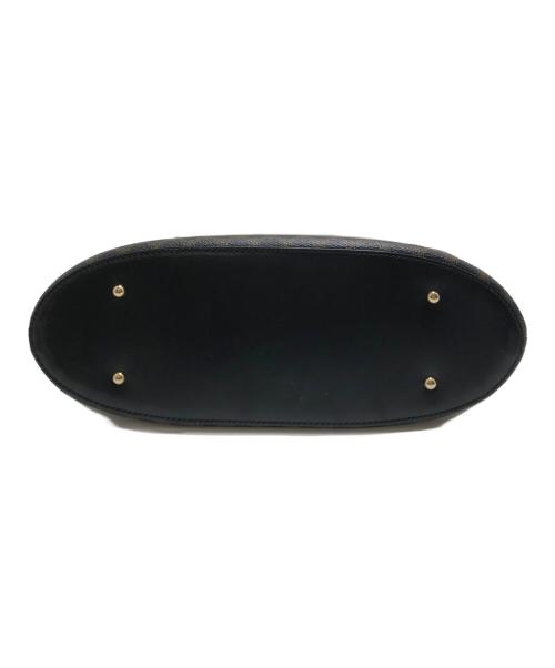 CELINE（セリーヌ）CELINE (セリーヌ) マカダム柄サークルハンドバッグ ブラウンの古着・服飾アイテム