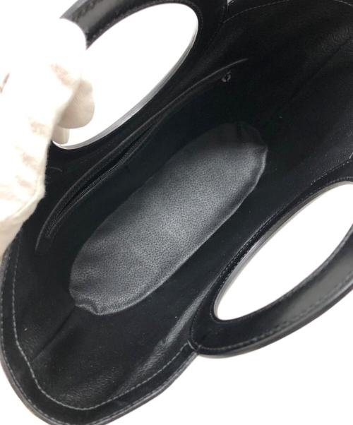 CELINE（セリーヌ）CELINE (セリーヌ) マカダム柄サークルハンドバッグ ブラウンの古着・服飾アイテム