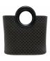 CELINE（セリーヌ）の古着「マカダム柄サークルハンドバッグ」｜ブラウン