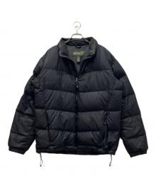 Eddie Bauer（エディーバウアー）の古着「グースダウンジャケット」｜ブラック