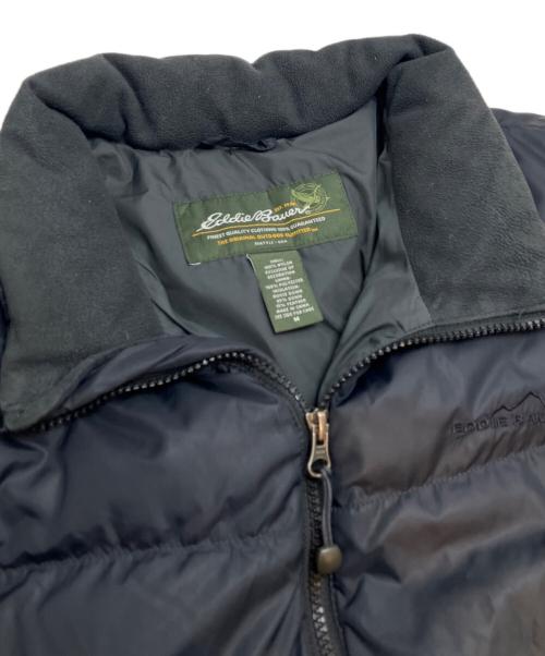 Eddie Bauer（エディーバウアー）Eddie Bauer (エディーバウアー) グースダウンジャケット ブラック サイズ:Mの古着・服飾アイテム