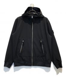 STONE ISLAND（ストーンアイランド）の古着「Soft Shell-R Hooded Jacket」｜ブラック