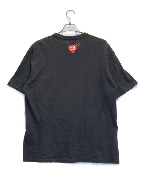 HUMAN MADE（ヒューマンメイド）HUMAN MADE (ヒューマンメイド) ダックプリントTシャツ ブラック サイズ:2XLの古着・服飾アイテム