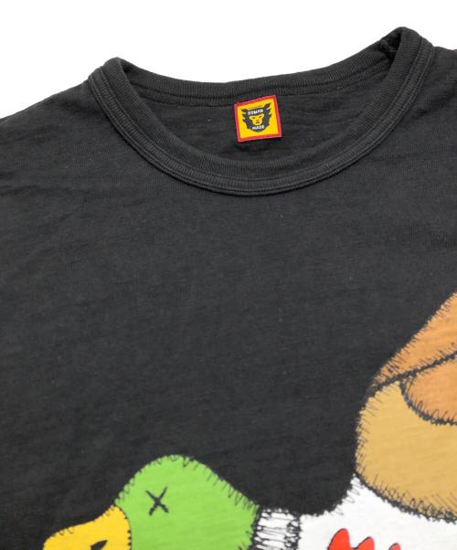 HUMAN MADE（ヒューマンメイド）HUMAN MADE (ヒューマンメイド) ダックプリントTシャツ ブラック サイズ:2XLの古着・服飾アイテム