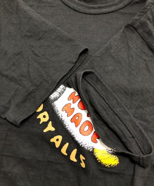 HUMAN MADE（ヒューマンメイド）HUMAN MADE (ヒューマンメイド) ダックプリントTシャツ ブラック サイズ:2XLの古着・服飾アイテム