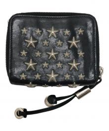 JIMMY CHOO（ジミーチュウ）の古着「2つ折り財布」｜ブラック