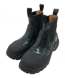 Maison Margiela（メゾンマルジェラ）の古着「アンクルブーツ」｜グリーン