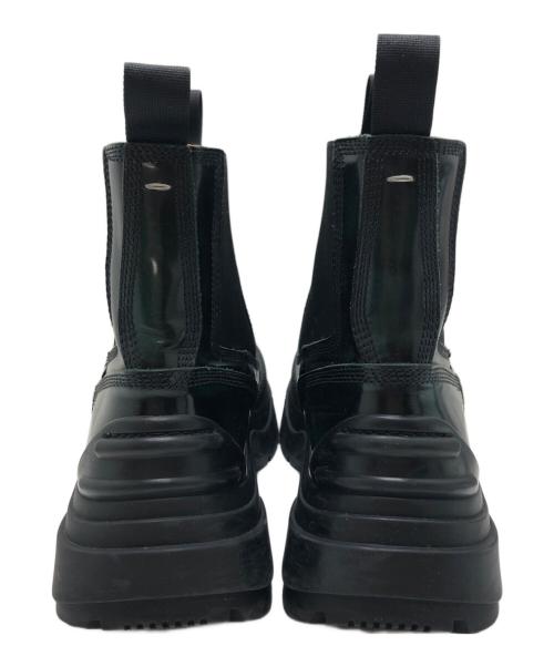 Maison Margiela（メゾンマルジェラ）Maison Margiela (メゾンマルジェラ) アンクルブーツ グリーン サイズ:42の古着・服飾アイテム