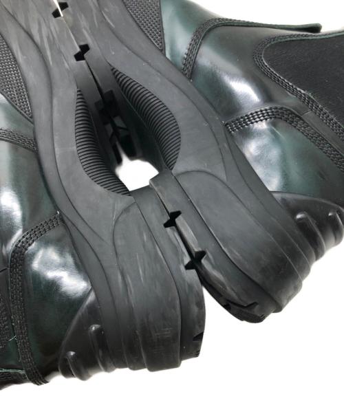 Maison Margiela（メゾンマルジェラ）Maison Margiela (メゾンマルジェラ) アンクルブーツ グリーン サイズ:42の古着・服飾アイテム