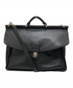 COACHコーチ）の古着「メッセンジャーショルダーバッグ」｜ブラック