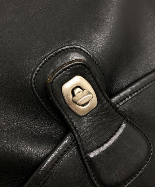 COACH（コーチ）COACH (コーチ) メッセンジャーショルダーバッグ ブラックの古着・服飾アイテム
