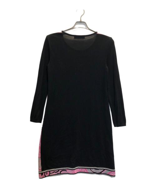 LEONARD（レオナール）LEONARD (レオナール) シルク混ワンピース ピンク サイズ:40の古着・服飾アイテム