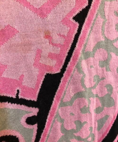 LEONARD（レオナール）LEONARD (レオナール) シルク混ワンピース ピンク サイズ:40の古着・服飾アイテム