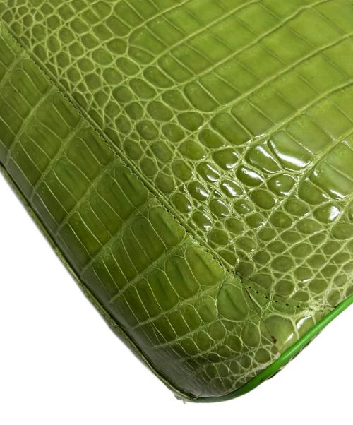 USED（ユーズド）USED (ユーズド) ハンドバッグ 黄緑の古着・服飾アイテム