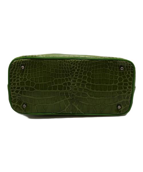 USED（ユーズド）USED (ユーズド) ハンドバッグ 黄緑の古着・服飾アイテム