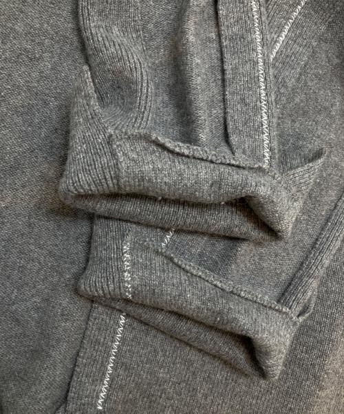 JIL SANDER（ジルサンダー）JIL SANDER (ジルサンダー) ニットワンピース グレー サイズ:34の古着・服飾アイテム