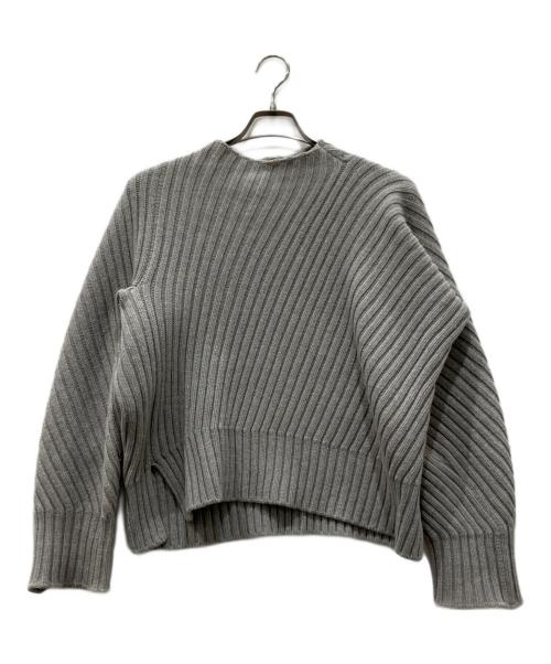 JIL SANDER（ジルサンダー）JIL SANDER (ジルサンダー) ハイネックニット グレー サイズ:32(XXS〜XSサイズ相当)の古着・服飾アイテム
