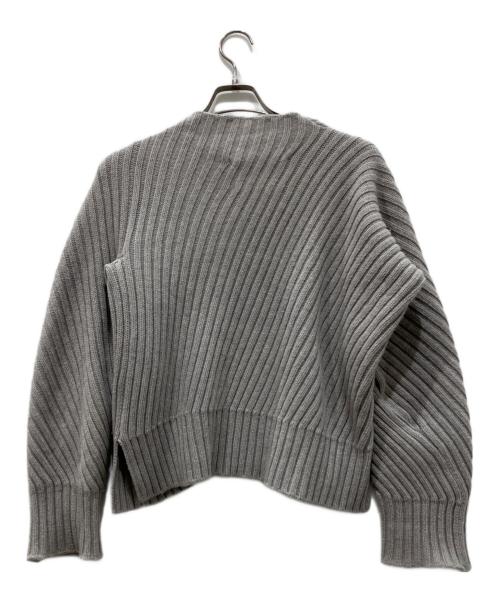 JIL SANDER（ジルサンダー）JIL SANDER (ジルサンダー) ハイネックニット グレー サイズ:32(XXS〜XSサイズ相当)の古着・服飾アイテム