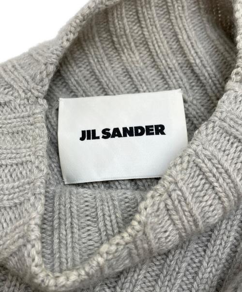 JIL SANDER（ジルサンダー）JIL SANDER (ジルサンダー) ハイネックニット グレー サイズ:32(XXS〜XSサイズ相当)の古着・服飾アイテム