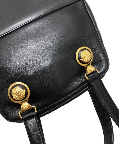 GIANNI VERSACE（ジャンニ・ヴェルサーチ）GIANNI VERSACE (ジャンニ・ヴェルサーチ) メデューサ2WAYバッグ ブラックの古着・服飾アイテム