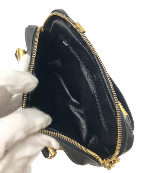GIANNI VERSACE（ジャンニ・ヴェルサーチ）GIANNI VERSACE (ジャンニ・ヴェルサーチ) メデューサ2WAYバッグ ブラックの古着・服飾アイテム