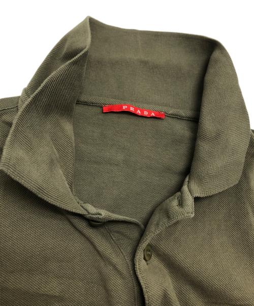 PRADA SPORTS（プラダスポーツ）PRADA SPORTS (プラダスポーツ) ポロシャツ グリーン サイズ:Lの古着・服飾アイテム