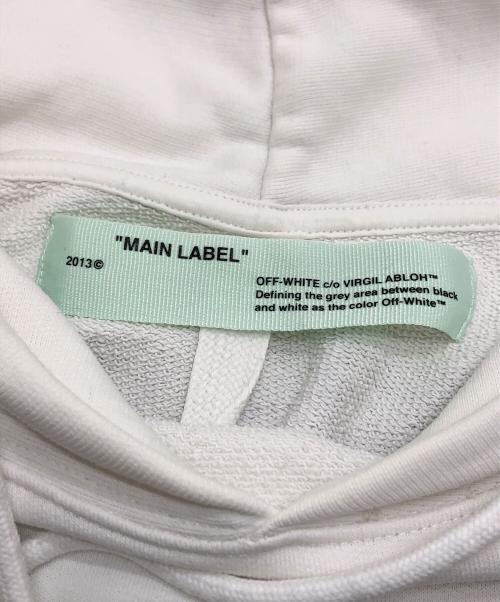 OFFWHITE（オフホワイト）OFFWHITE (オフホワイト) モナリザフォトプリントプルオーバーパーカー ホワイト サイズ:Lの古着・服飾アイテム