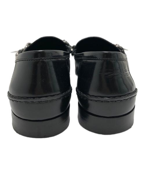 sergio rossi（セルジオロッシ）sergio rossi (セルジオロッシ) ローファー ブラック サイズ:38(24.0-24.5cm)の古着・服飾アイテム