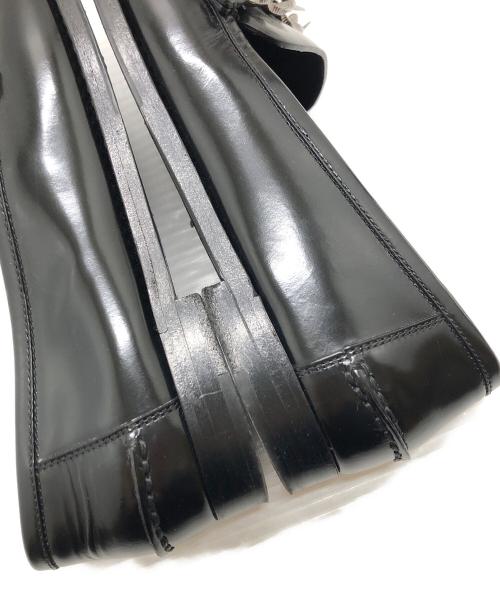 sergio rossi（セルジオロッシ）sergio rossi (セルジオロッシ) ローファー ブラック サイズ:38(24.0-24.5cm)の古着・服飾アイテム