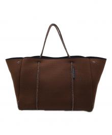 STATE OF ESCAPE（ステイトオブエスケープ）の古着「ネオプレーンボンディングトートバッグ」｜ブラウン