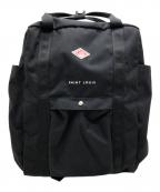 DANTONダントン）の古着「CORDURA CANVAS SQUARE RUCKSACK」｜ブラック