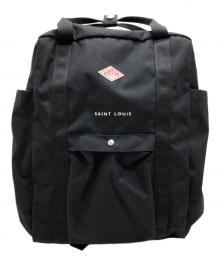 DANTON（ダントン）の古着「CORDURA CANVAS SQUARE RUCKSACK」｜ブラック