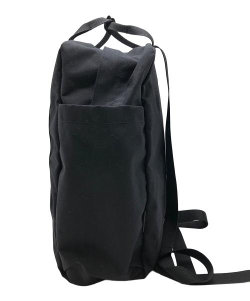 DANTON（ダントン）DANTON (ダントン) CORDURA CANVAS SQUARE RUCKSACK ブラックの古着・服飾アイテム