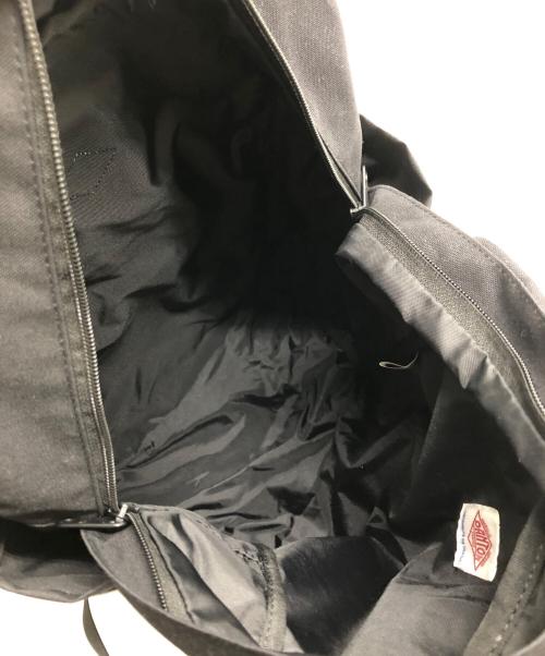 DANTON（ダントン）DANTON (ダントン) CORDURA CANVAS SQUARE RUCKSACK ブラックの古着・服飾アイテム