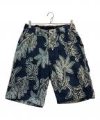 45Rフォーティファイブ・アール）の古着「総柄ハーフパンツ」｜ブルー